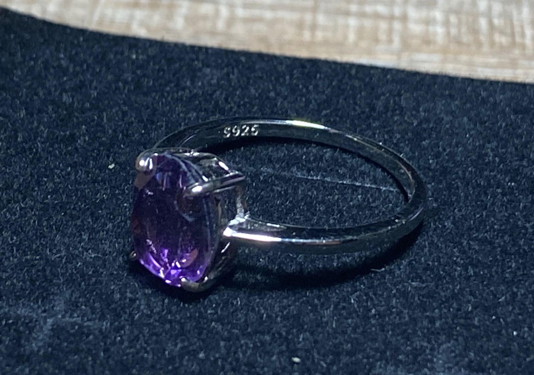 Bagues: Amethyst Ring Silber 925 vergoldet – Neuf avec emballage d'origine à Laax GR par Kiki-Kingdom2 3