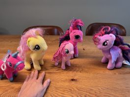 My Little Pony Stofftiere Set 5 Figuren guter Zustand