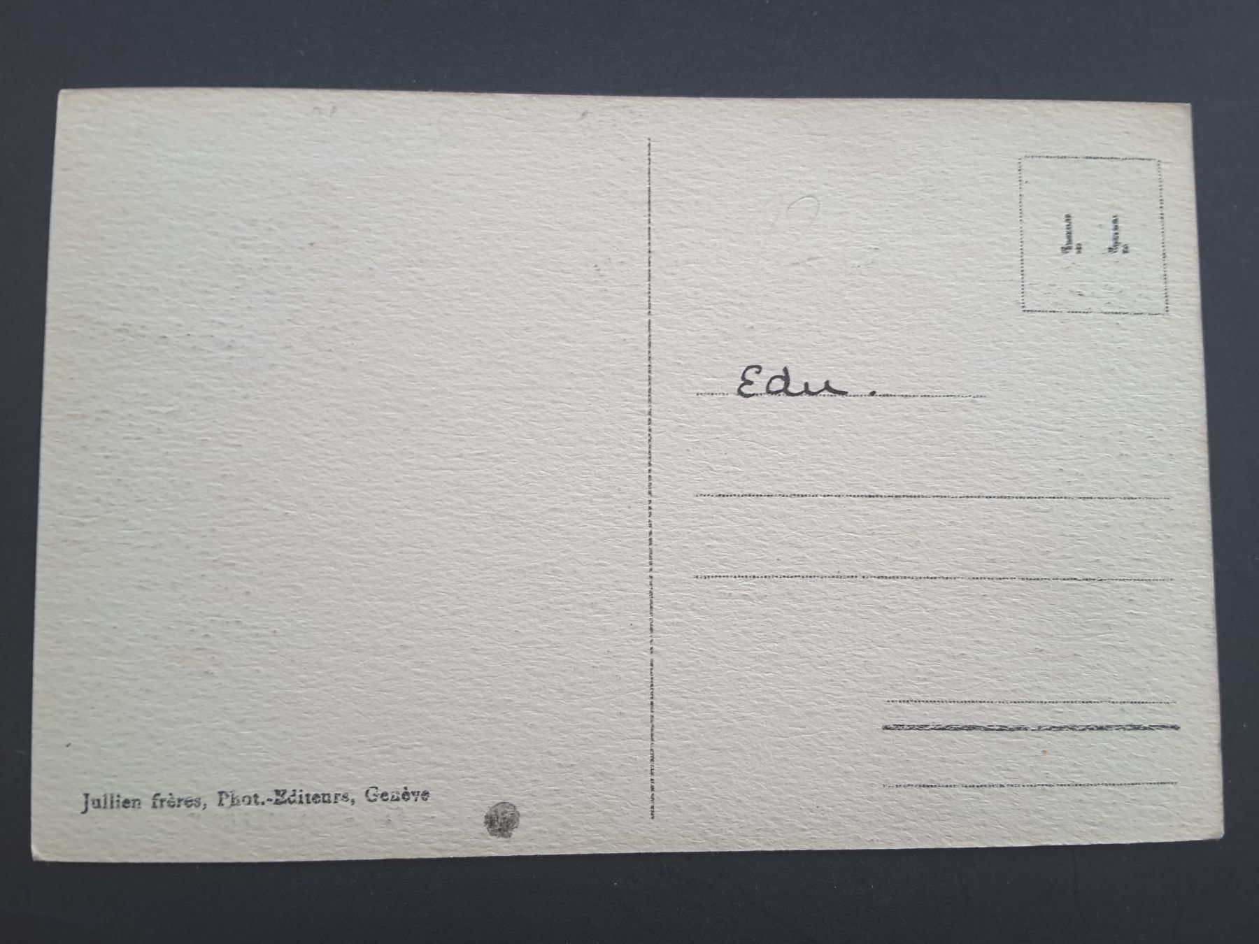 Cartoline postali: AK Champéry. - L'Église , Wallis – Usato da Reichenburg venduto da Pipo-67 2