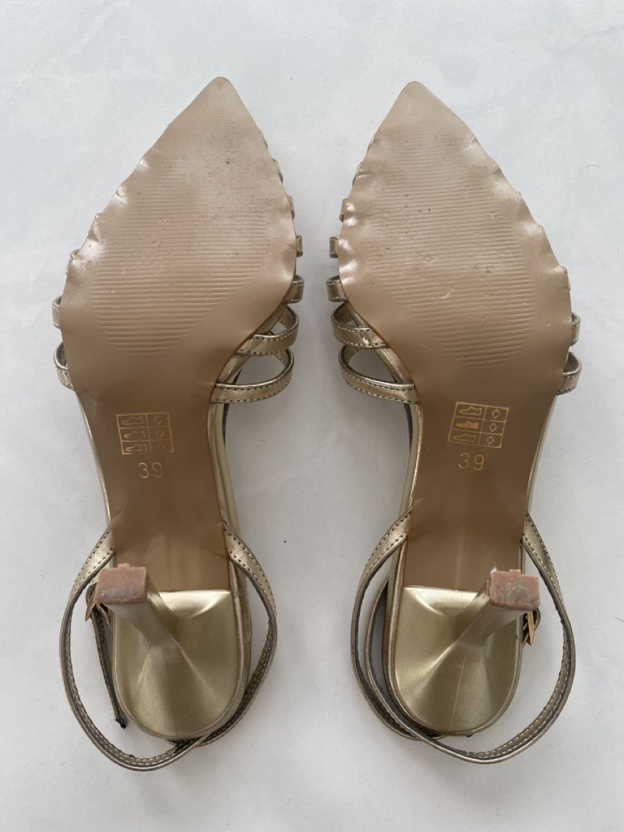 Damenschuhe: Laminta Golden Pumps 39 – Gebraucht aus Zürich von lar_8826 2