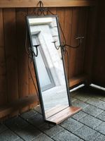 Spiegel mit Kerzenhalter Antik Gothic Vampir Style