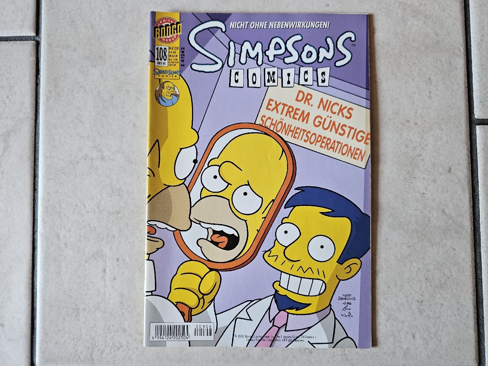 Fumetti: Simpsons Comic  -  Heft # 108 – Usato da Schneisingen venduto da backstore24
