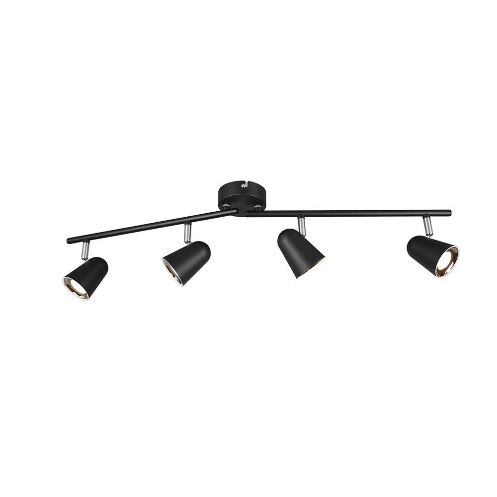Lampade: LED Deckenleuchte, Schwarz, 78 cm x 9 cm – Nuovo (secondo la descrizione) da Kreuzlingen venduto da Smart-Light 2