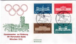 OLYMPIAMARKEN ZUR FÖRDERUNG DER OLYMPISCHEN SPIELE 1972
