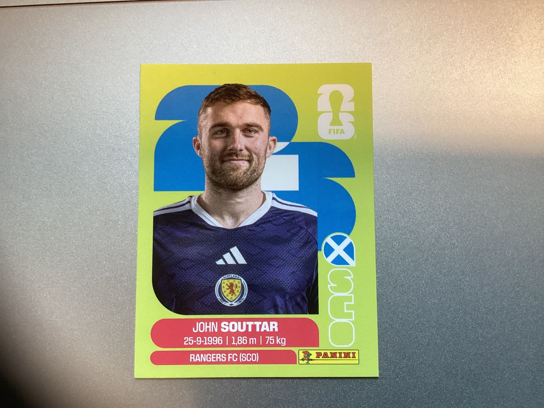 Panini Carte collezionabili: FIFA World Cup 2026 Sticker SCO 8 John Souttar – Usato da Volketswil venduto da Stf801210