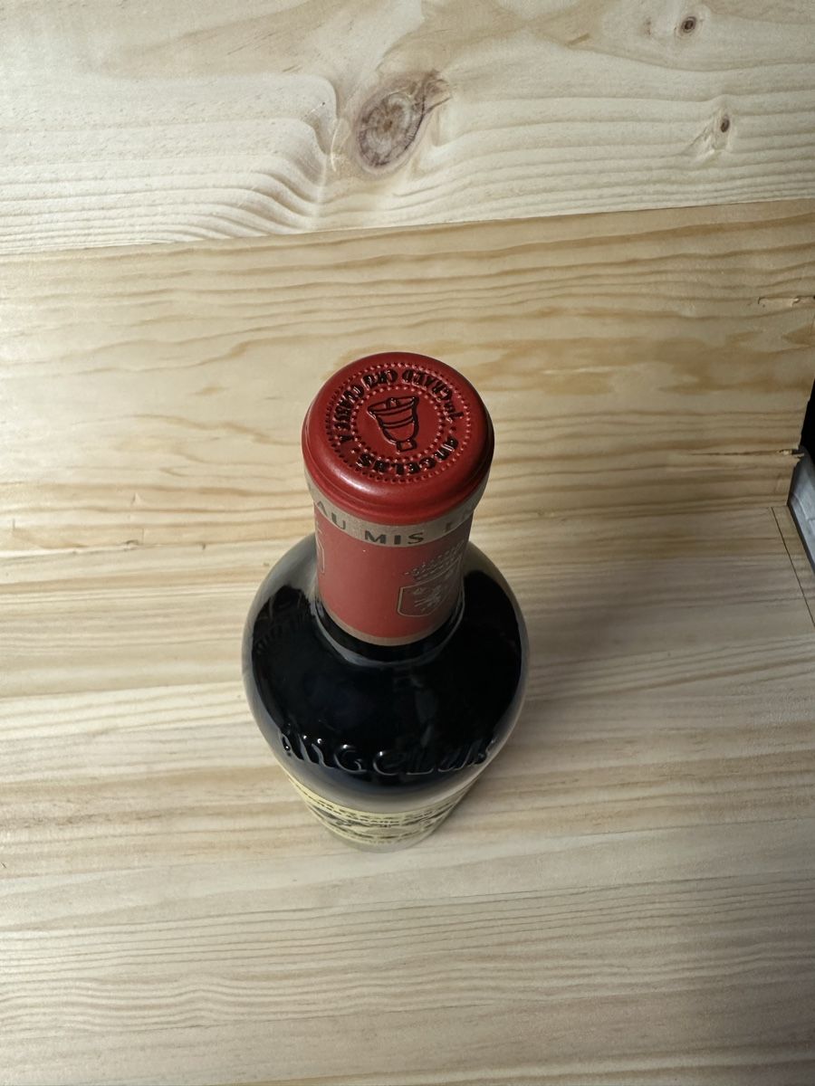 Vins: 1 bouteille Château Angélus 2015 – Neuf (Voir description) à Pailly par Argr 2