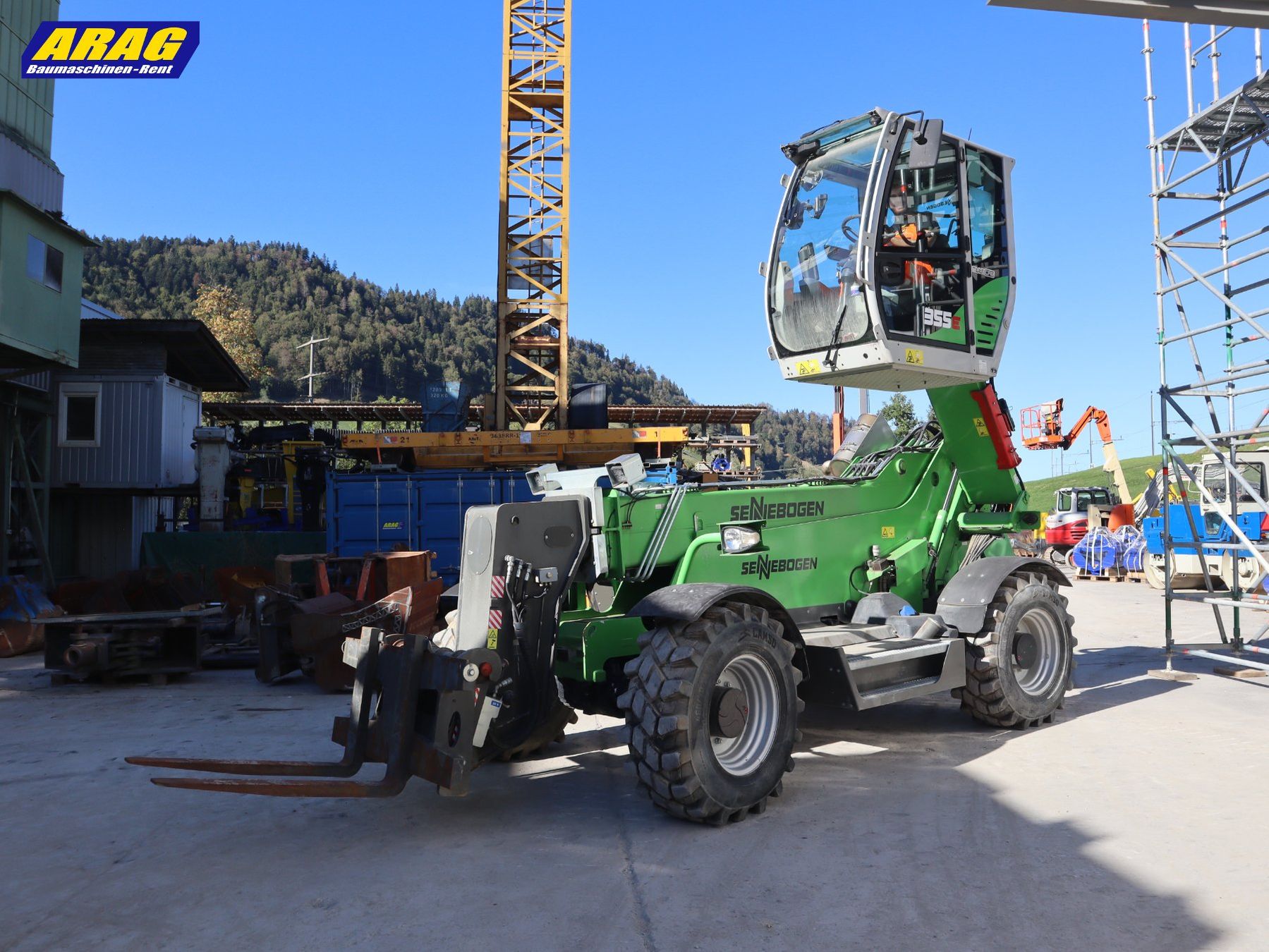 Hoflader: Sennebogen 355E Teleskoplader – Gebraucht aus Hasle LU von Arag08 2