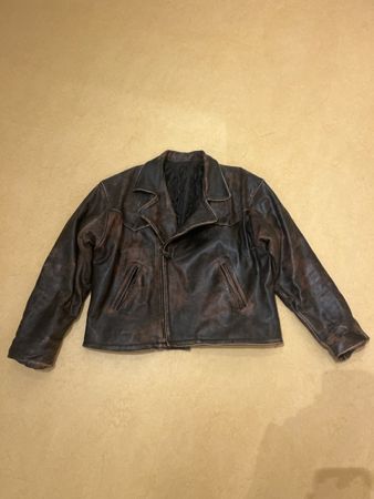 Vintage Lederjacke