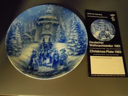 Sammelteller Deutscher Weihnachtsteller 1983