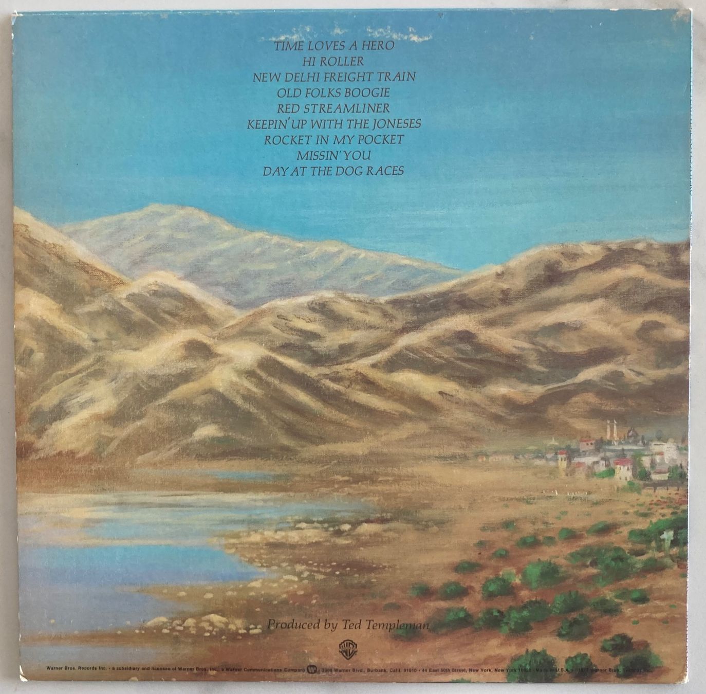 Dischi in vinile: LITTLE FEAT - TIME LOVES A HERO – Usato da Poliez-Pittet venduto da Newtown-Records 1