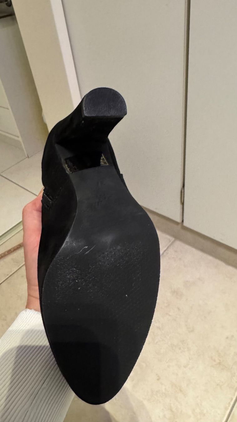 Buffalo Scarpe da donna: Overknee Stiefel, schwarz, Grösse 37 – Nuovo (secondo la descrizione) da Oberglatt ZH venduto da Crazymouse 3