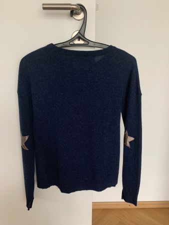 Zadig Voltaire Cici Patch Kaschmir Pullover XS