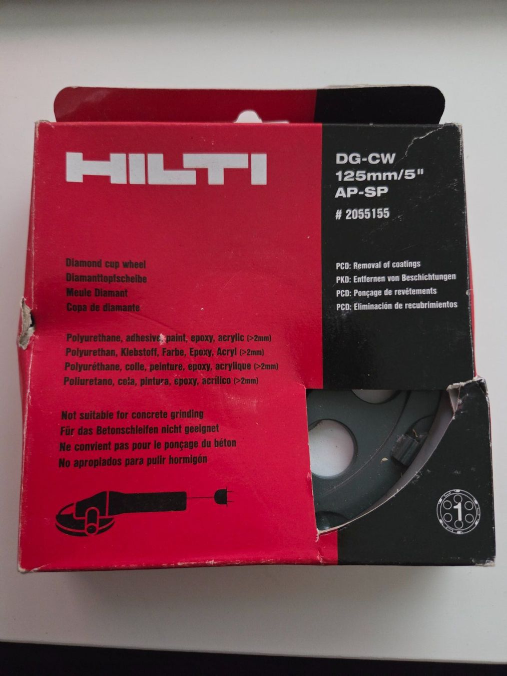 Hilti Tutti gli attrezzi: Diamanttopfscheibe DG-CW 125mm/5'' AP-SP #2055155 – Nuovo e nell'imballaggio originale da Rapperswil SG venduto da TheCaptain