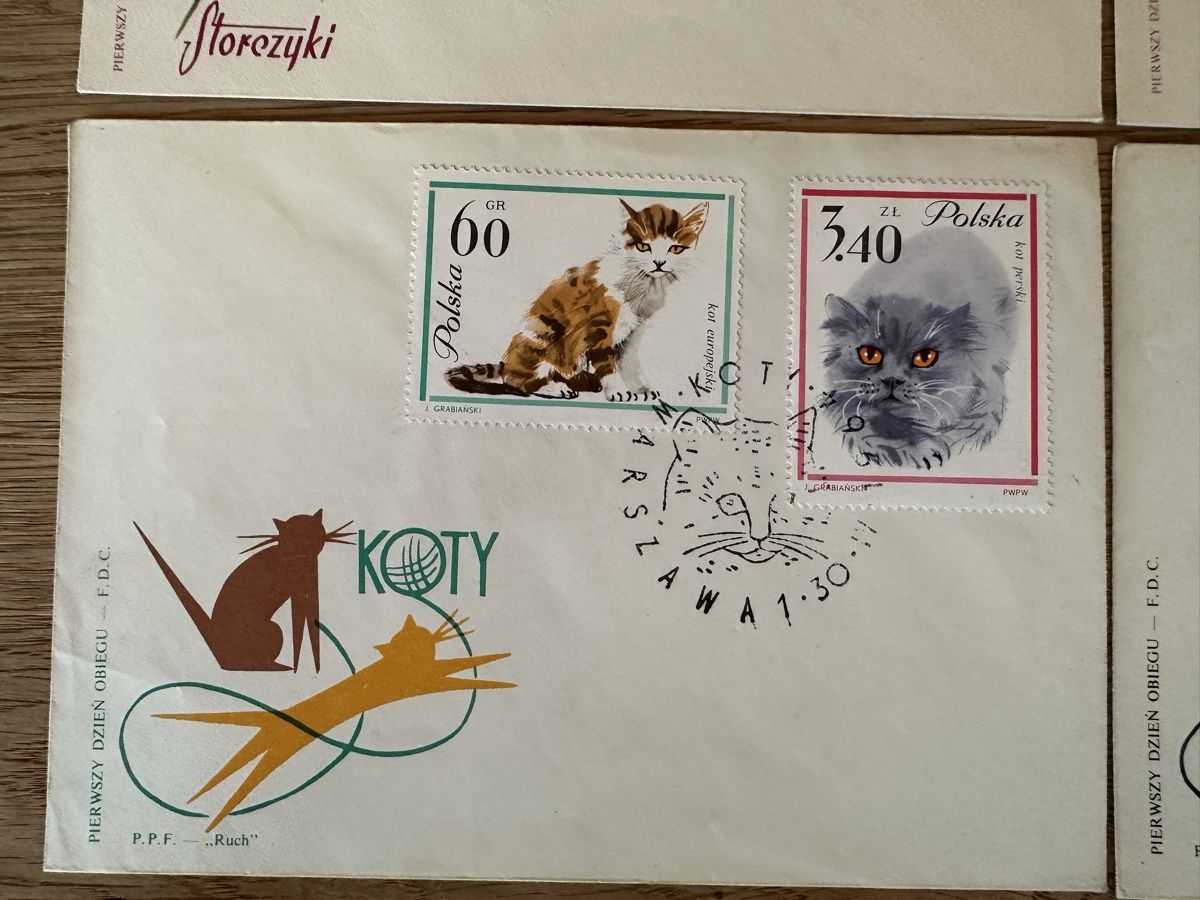 Tous les timbres: Polen - 2x FDC 1964 und 2x FDC 1965 – D'occasion à Schmitten / FR par Samsara169 3