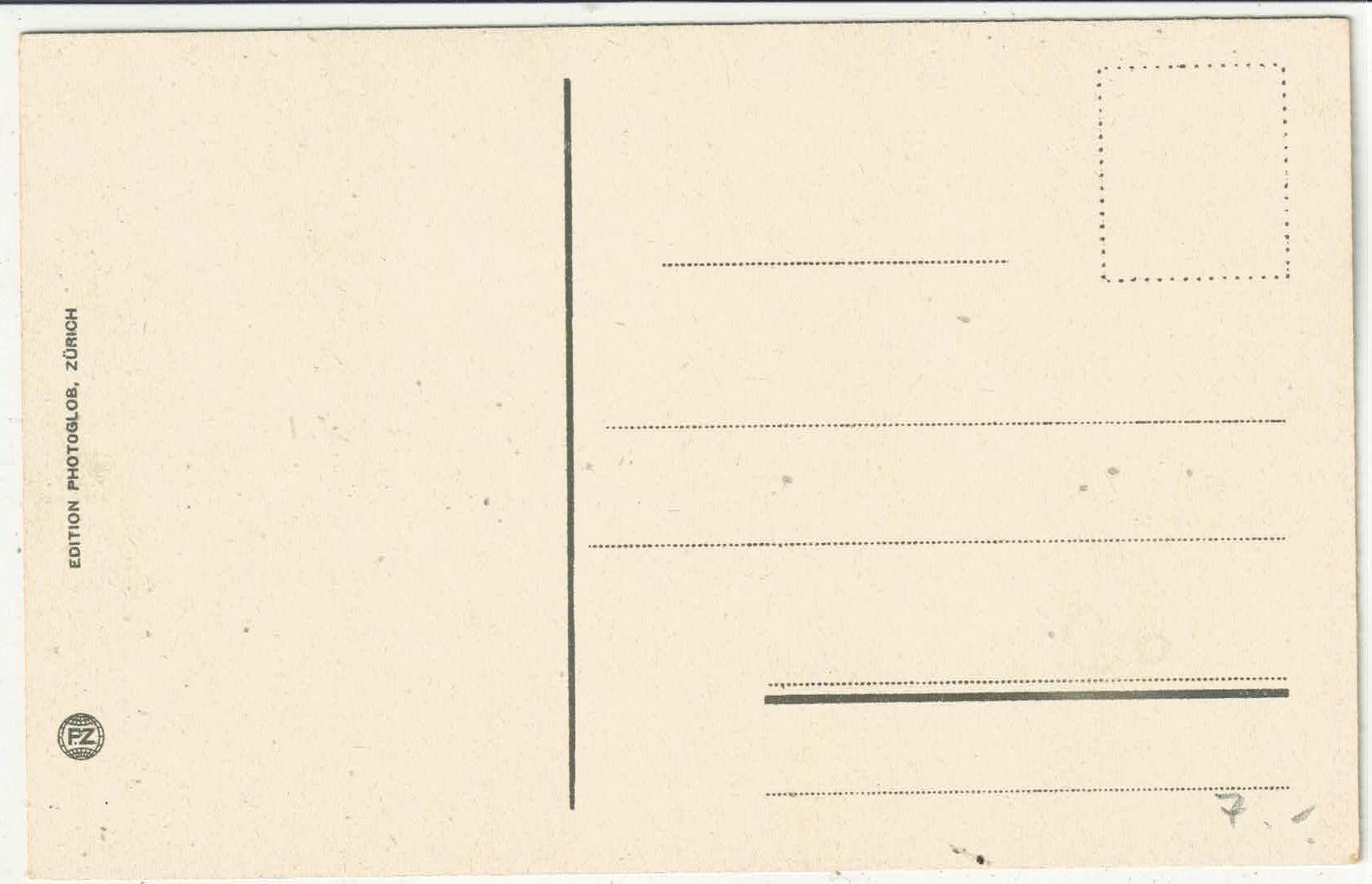 Ansichtskarten: Arbon mit Säntis - Litho – Gebraucht aus Ettingen von Kartenplanet 1