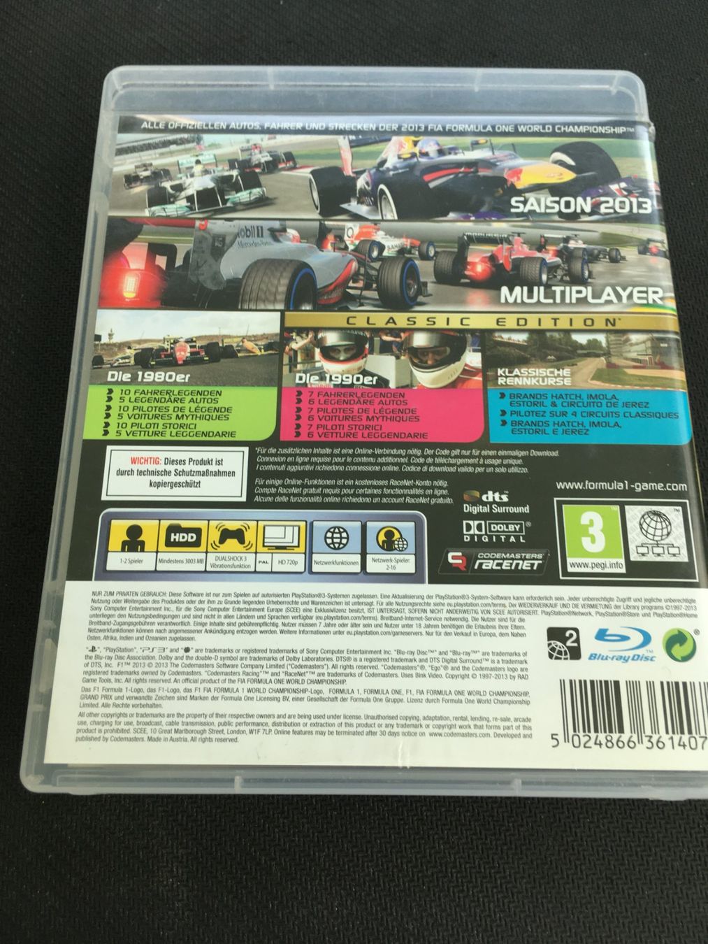 Sony Giochi: Formula 1 F1 2013 - Playstation 3 / PS3 – Usato da St.Gallen venduto da Punktchen01 1