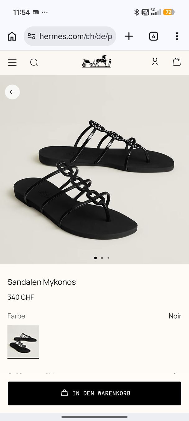 Hermès Scarpe da donna: HERMÈS MYKONOS SANDALEN – Nuovo (secondo la descrizione) da Erlenbach ZH venduto da nlh 3
