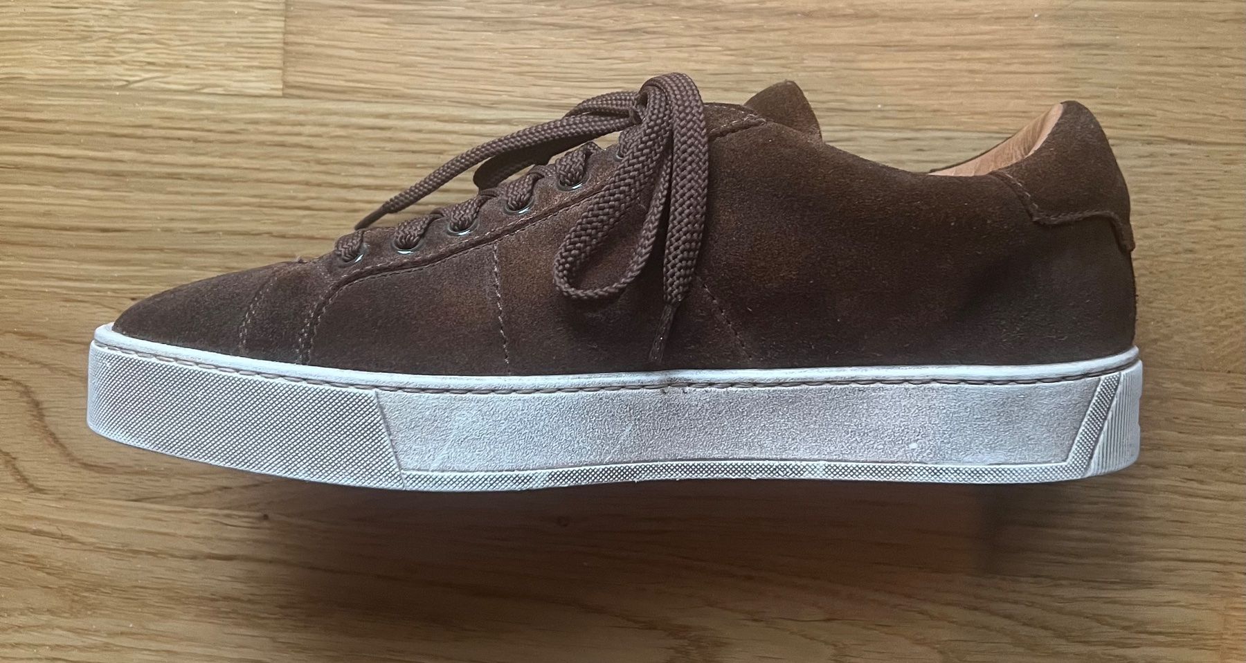 Santoni Scarpe da uomo: Edler Santoni Sneaker mit Staubbeutel, Grösse 41,5 – Nuovo (secondo la descrizione) da Kilchberg ZH venduto da jul_d2j2 1