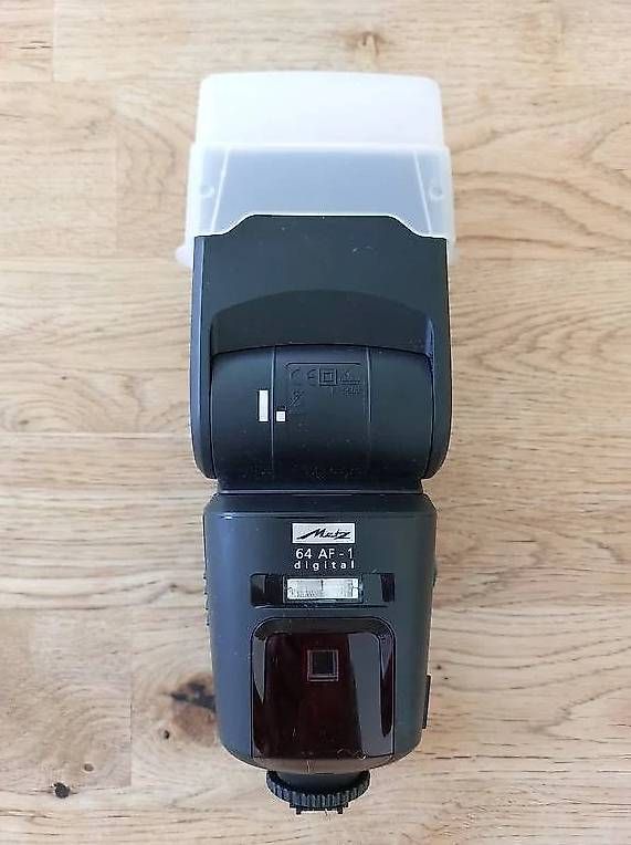 Flash: Blitz Metz 64 AF-1 digital für Sony, mit Diffusor – Usato da Meinisberg venduto da Lasso