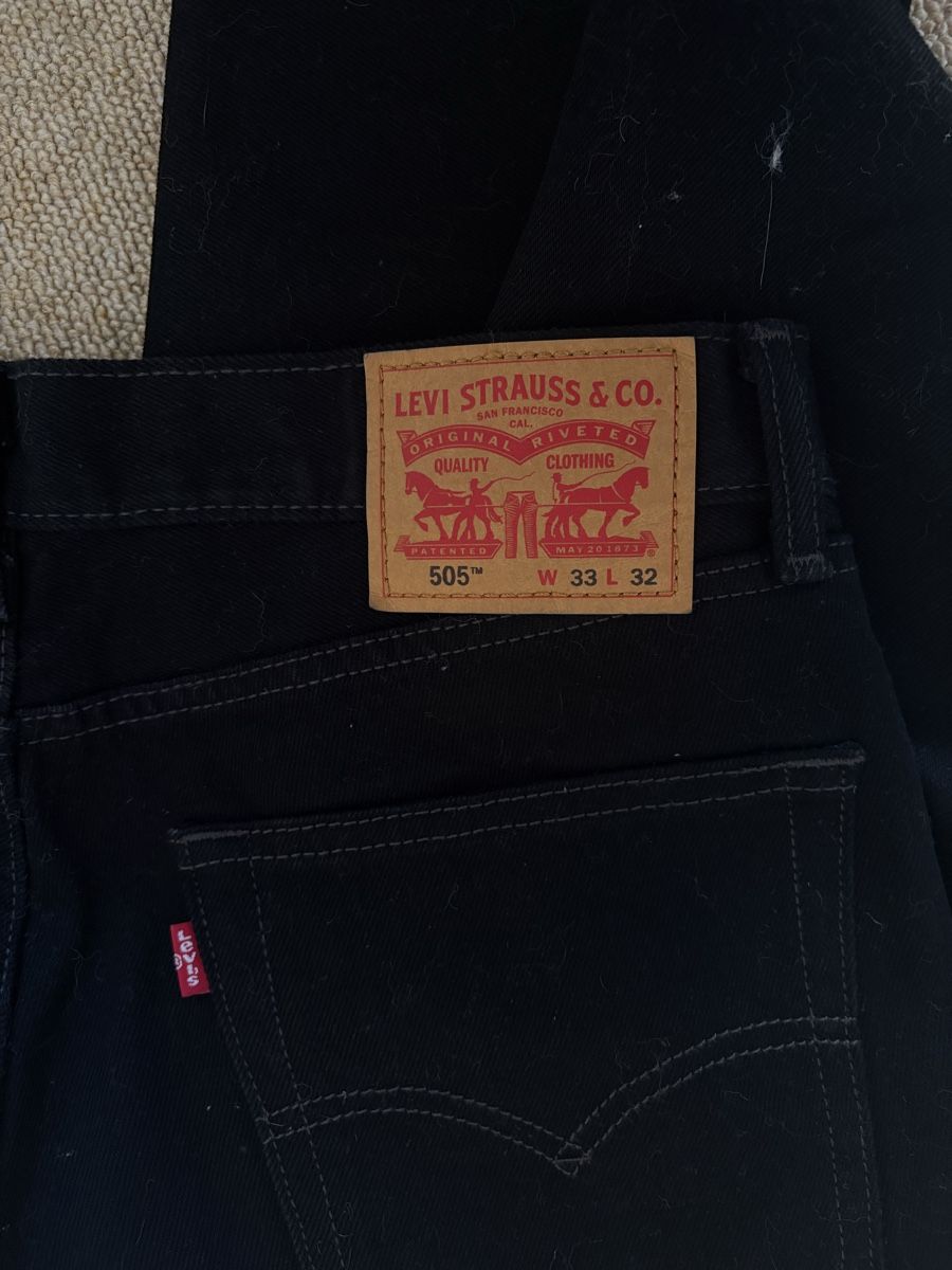 Levi's Jeans: Levi's 505 Jeans, W33 L32, Schwarz – Nuovo (secondo la descrizione) da Günsberg venduto da sophiaelena 2