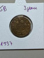 GB - 3 pence - 1937