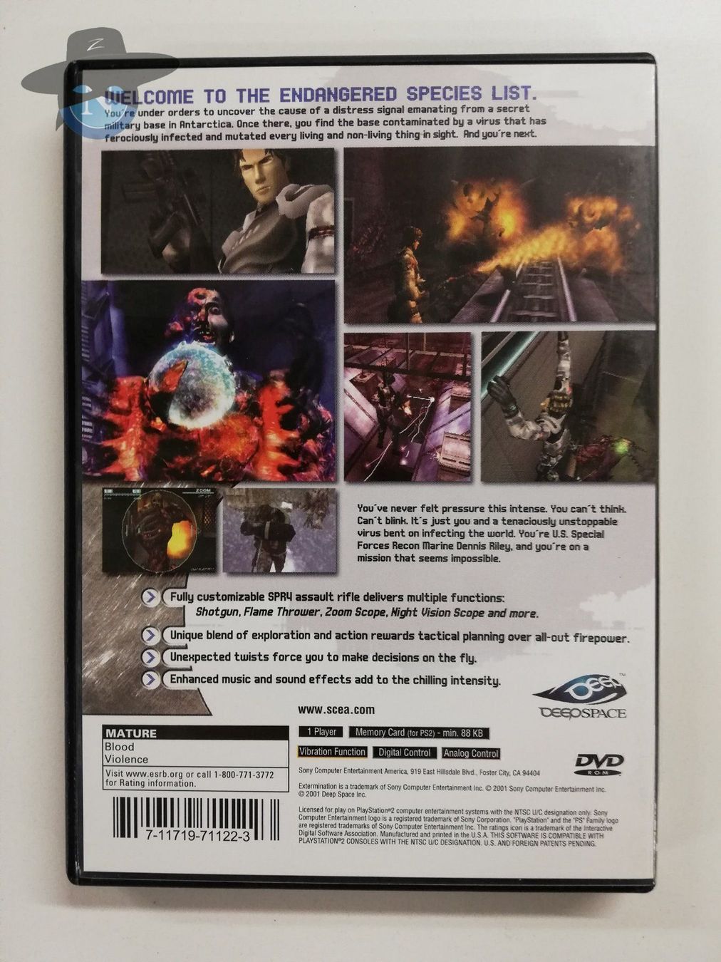 Sony Giochi: Extermination                / USA / PS2 – Usato da St. Gallen venduto da zorro_dc 1