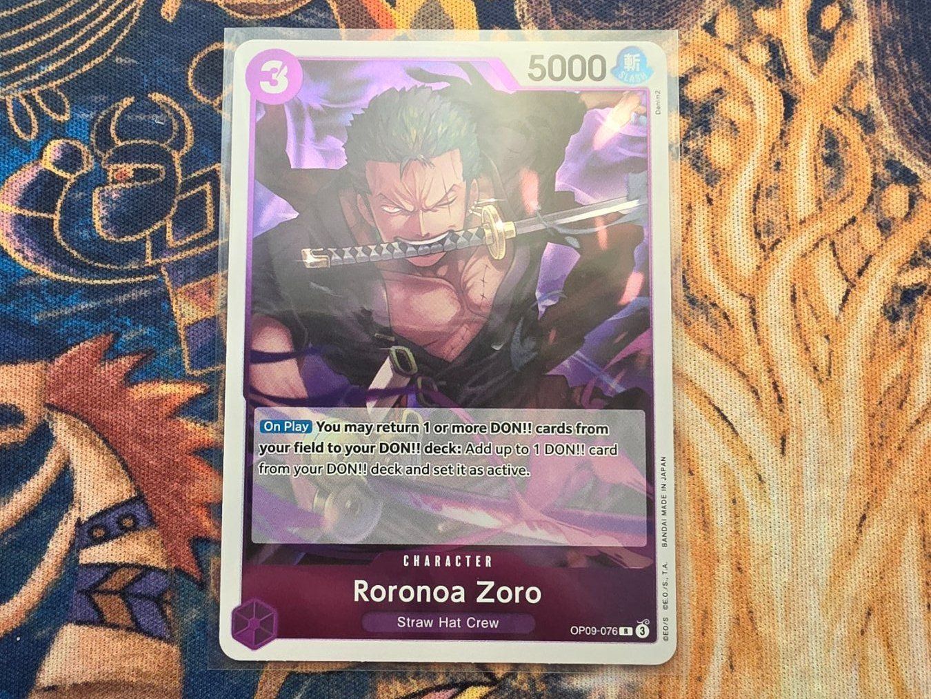Bandai Carte collezionabili: Zoro OP09-076 – Usato da Genestrerio venduto da AM_98