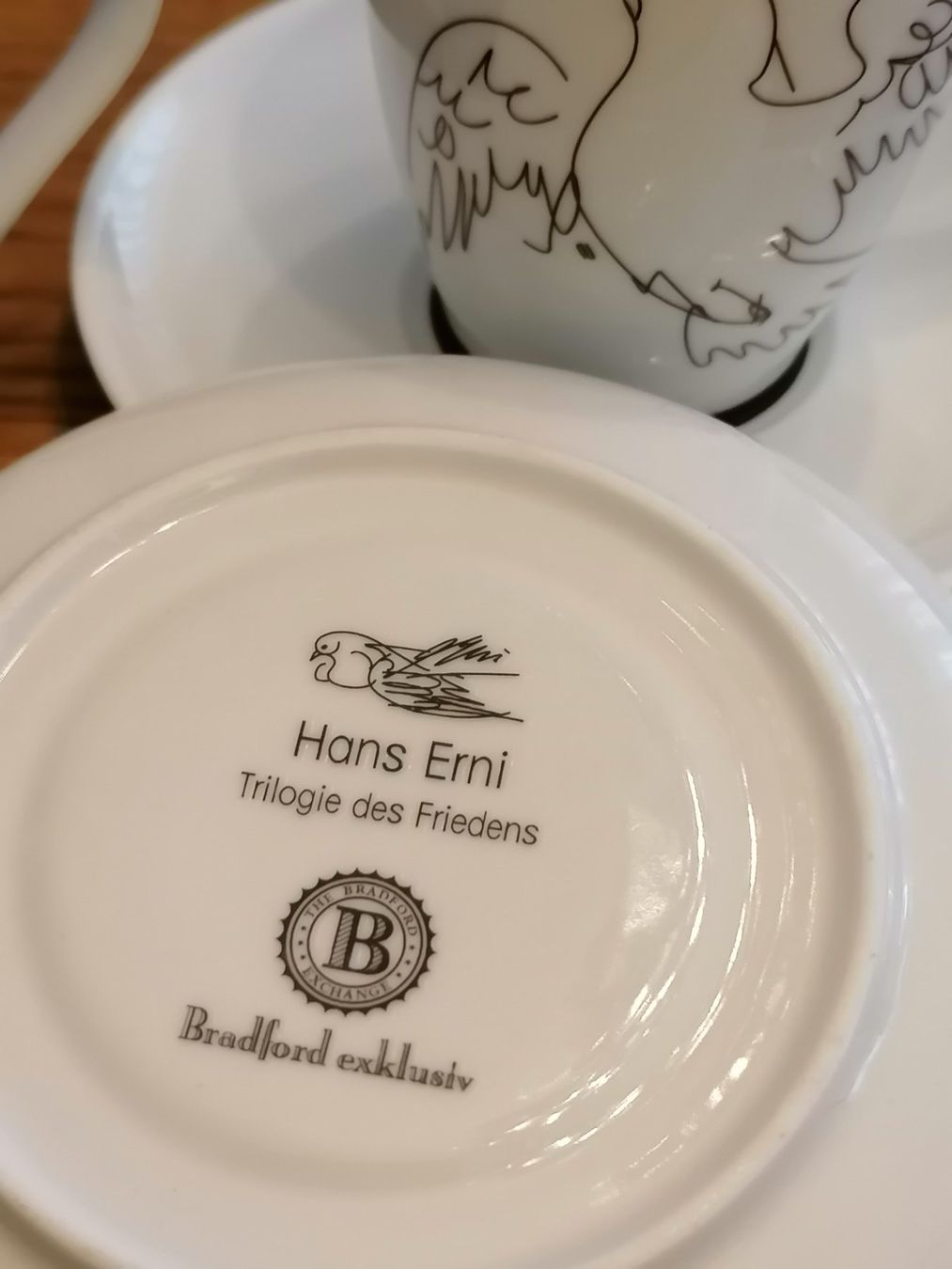 Tazze: Hans Erni Espressotassen -  2 Stk. – Usato da Basel venduto da vintagecollector 2