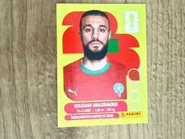 Panini FIFA World Cup 2026 Sticker Noussair Mazraoui MAR 5
