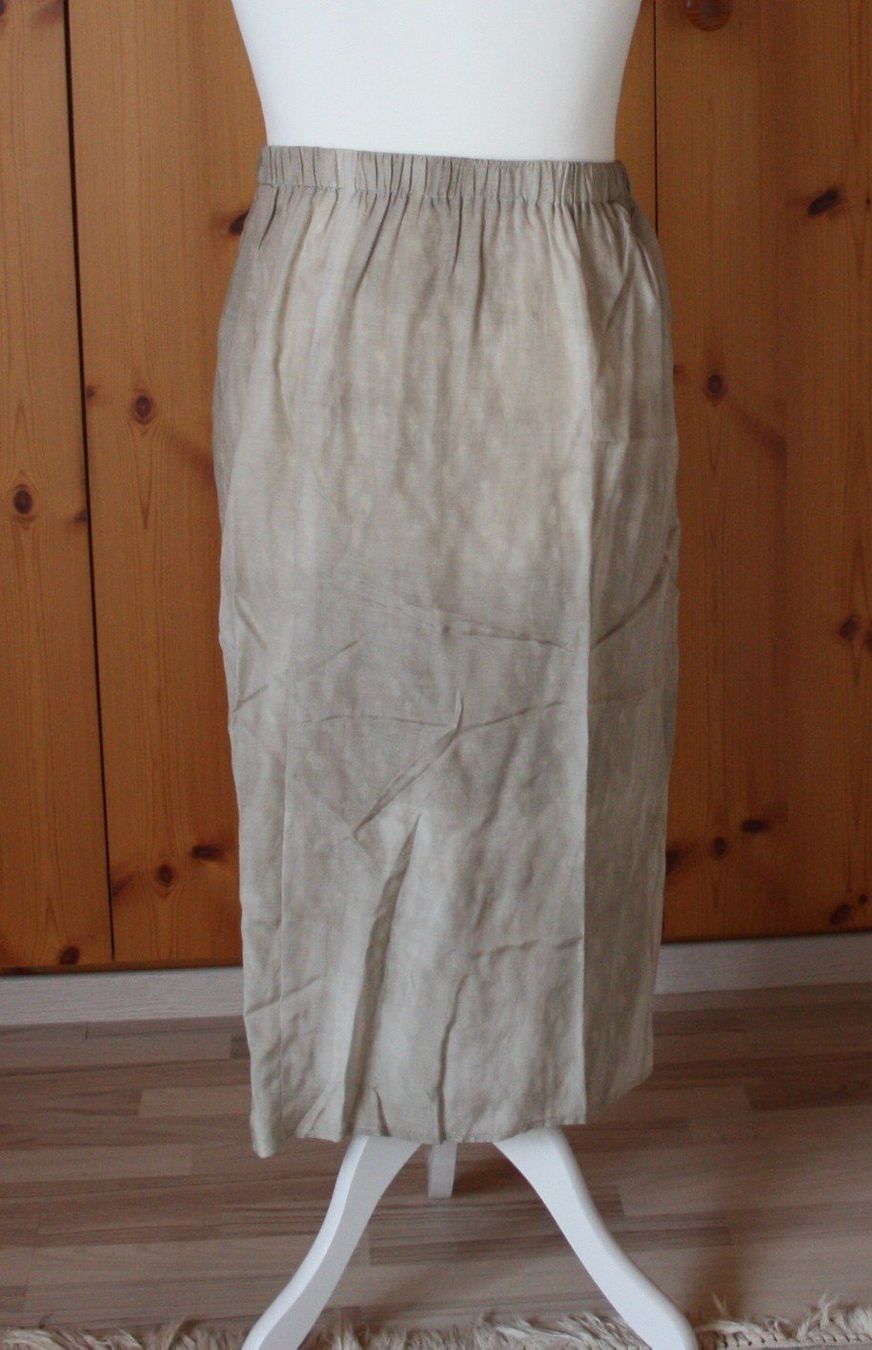 Gonne: Rock Jupe LUTZ TEUTLOFF beige Gr. 36 – Usato da Flüelen venduto da Diversicum-Vintage 2