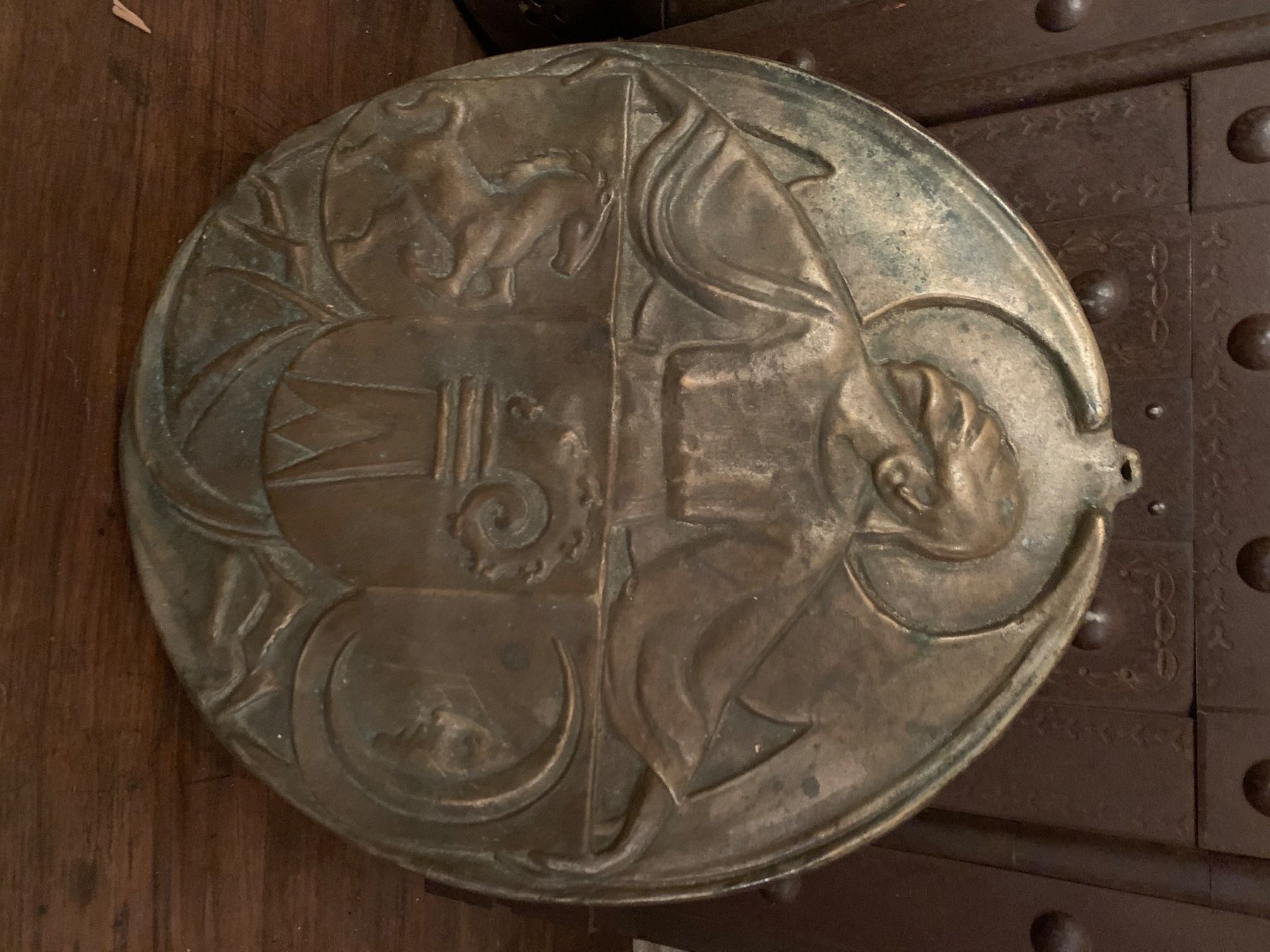 Skulpturen & Statuen: Bronze Skulptur Relief Basel Bistum – Gebraucht aus Riehen von MaestroImperatore