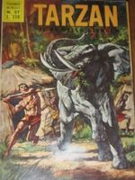 Vintage italian Comic book TARZAN # 37 Apr 1971 Russ Manning