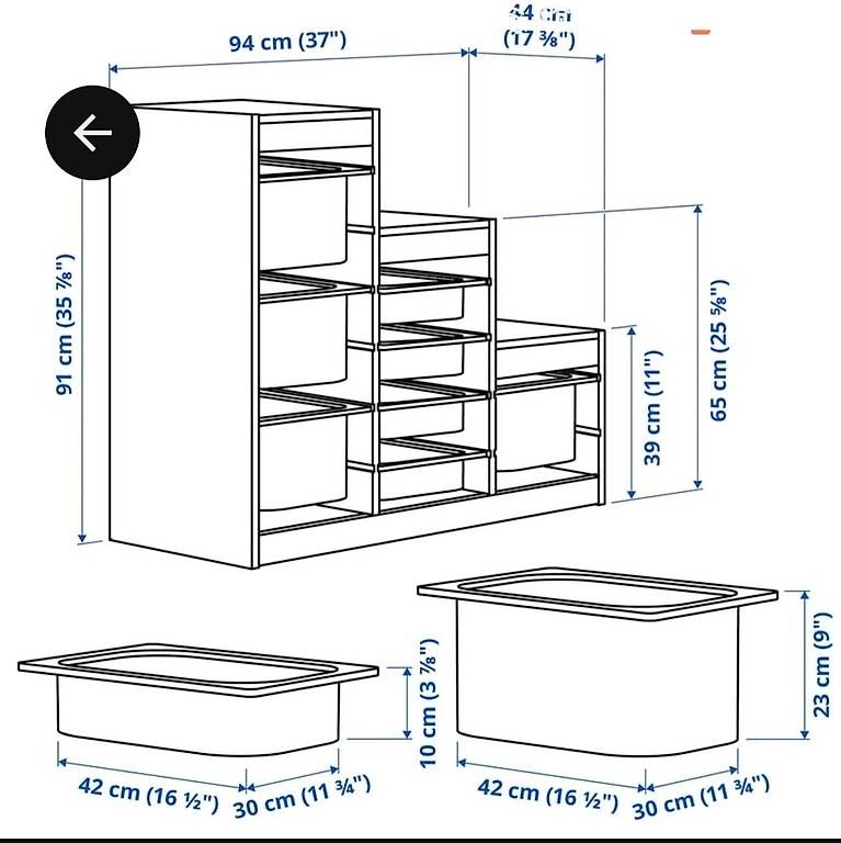 Étagères: Meuble Ikea rangement – D'occasion à Apples par denissafrany 2