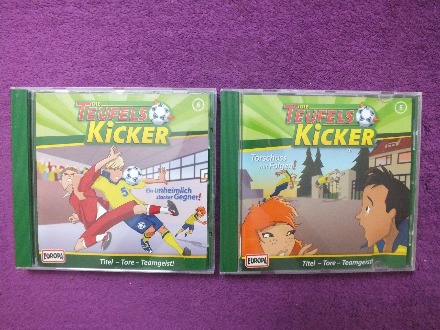 CDs: 6 - Die Teufels Kicker - Hörspiel - CD´s – Gebraucht aus Müllheim Dorf von Seeeule01 3