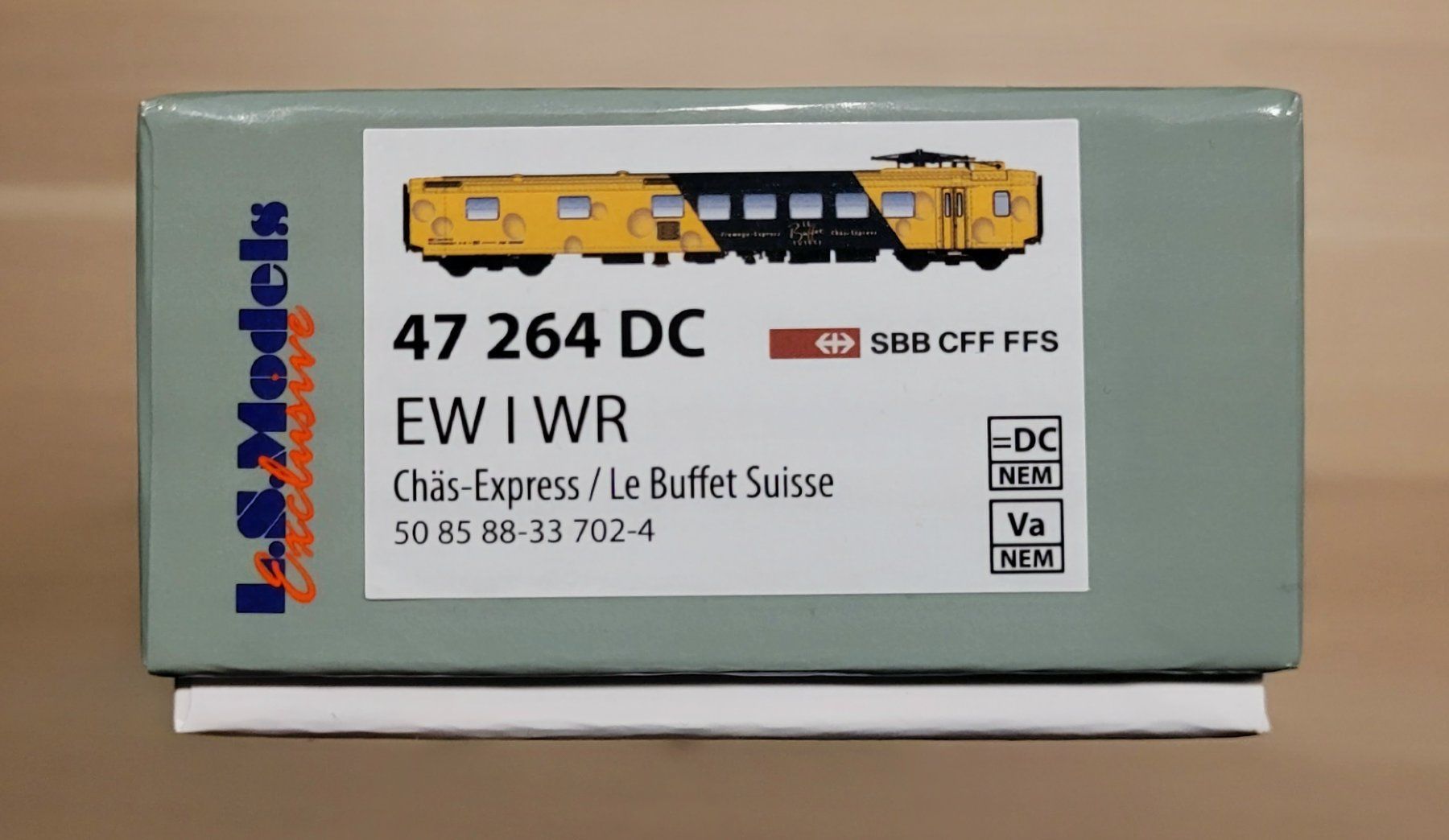 LS Models Modellini di ferrovie: LS Models 47264 DC SBB CFF FFS Chäs-Express Le Buffet Suisse – Nuovo e nell'imballaggio originale da Bremgarten AG venduto da Sportivo2007 3