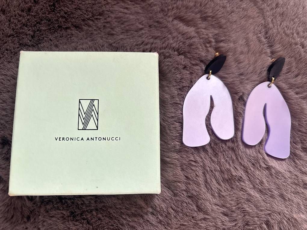 Ohrringe & -stecker: VANTO OHRHÄNGER LILA/SCHWARZ – Gebraucht aus Stettlen von Sim78one 4