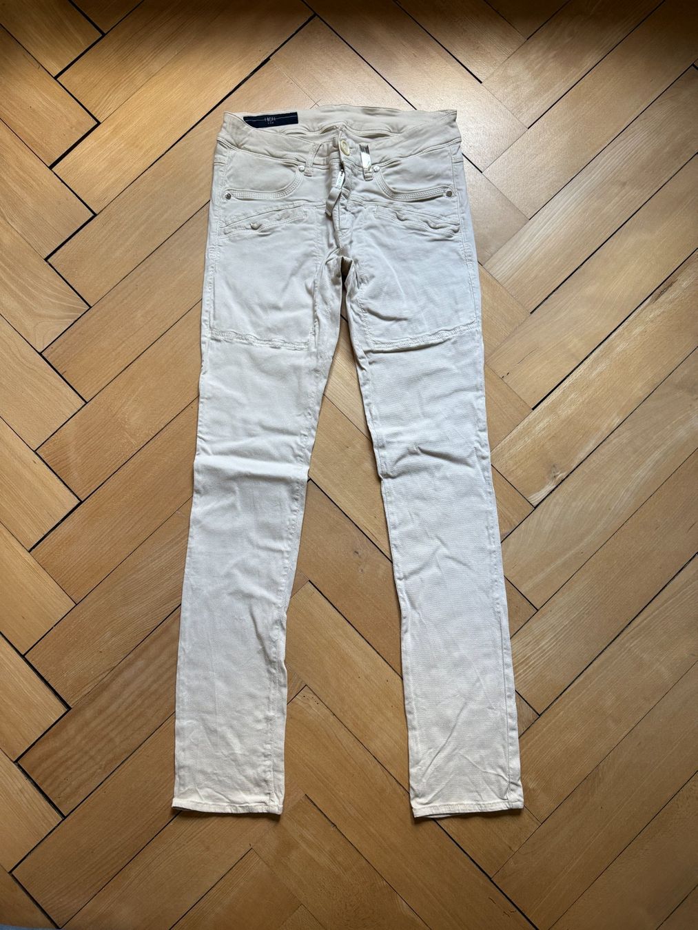 High Jeans: HIGH USE - Jeans beige 40 – Gebraucht aus Zürich von Diazaio