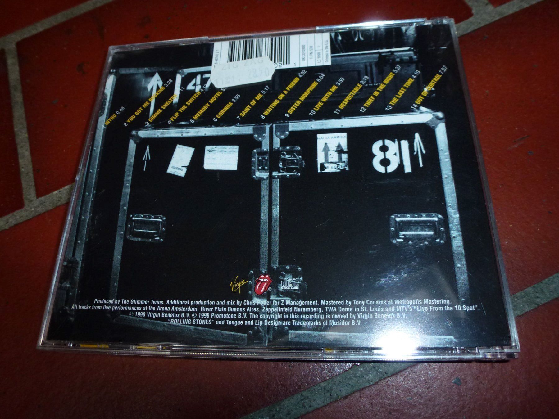 CD: Rolling Stones - No Security CD – Usato da Olten venduto da Disc-Ausverkauf 1