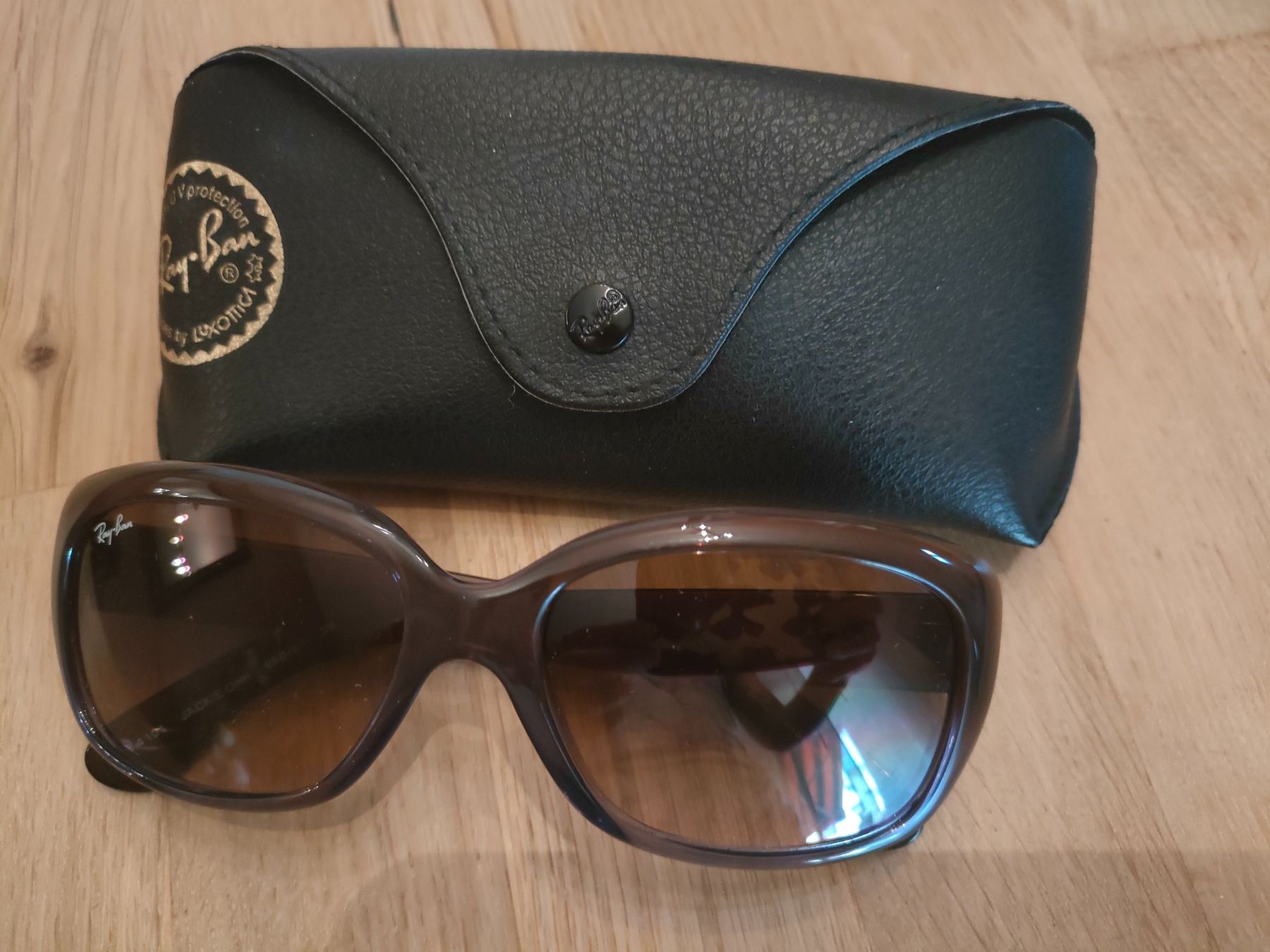 Ray-Ban Occhiali & Lenti: Lunette Ray-Ban véritable brune Jackie Ooh – Usato da Bussigny venduto da Nouny77 1