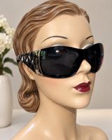 Original CHANEL Vintage Shield Sonnenbrille 6009 Y2K