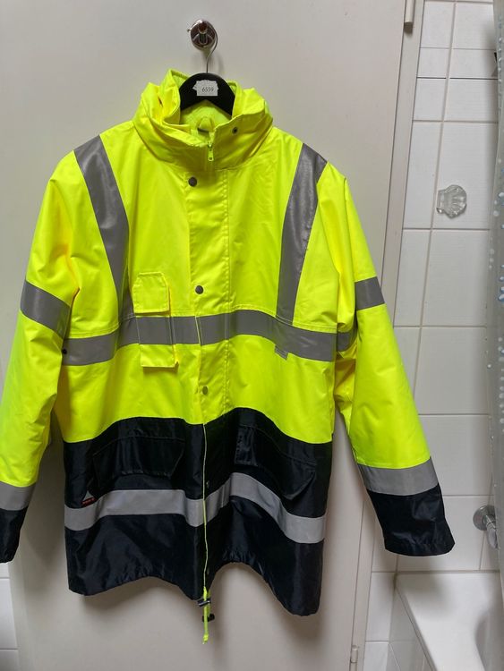 YiZYiF Arbeitsjacke Mit Reflektorstreifen - Robust & Staubdicht Für Herren & Damen