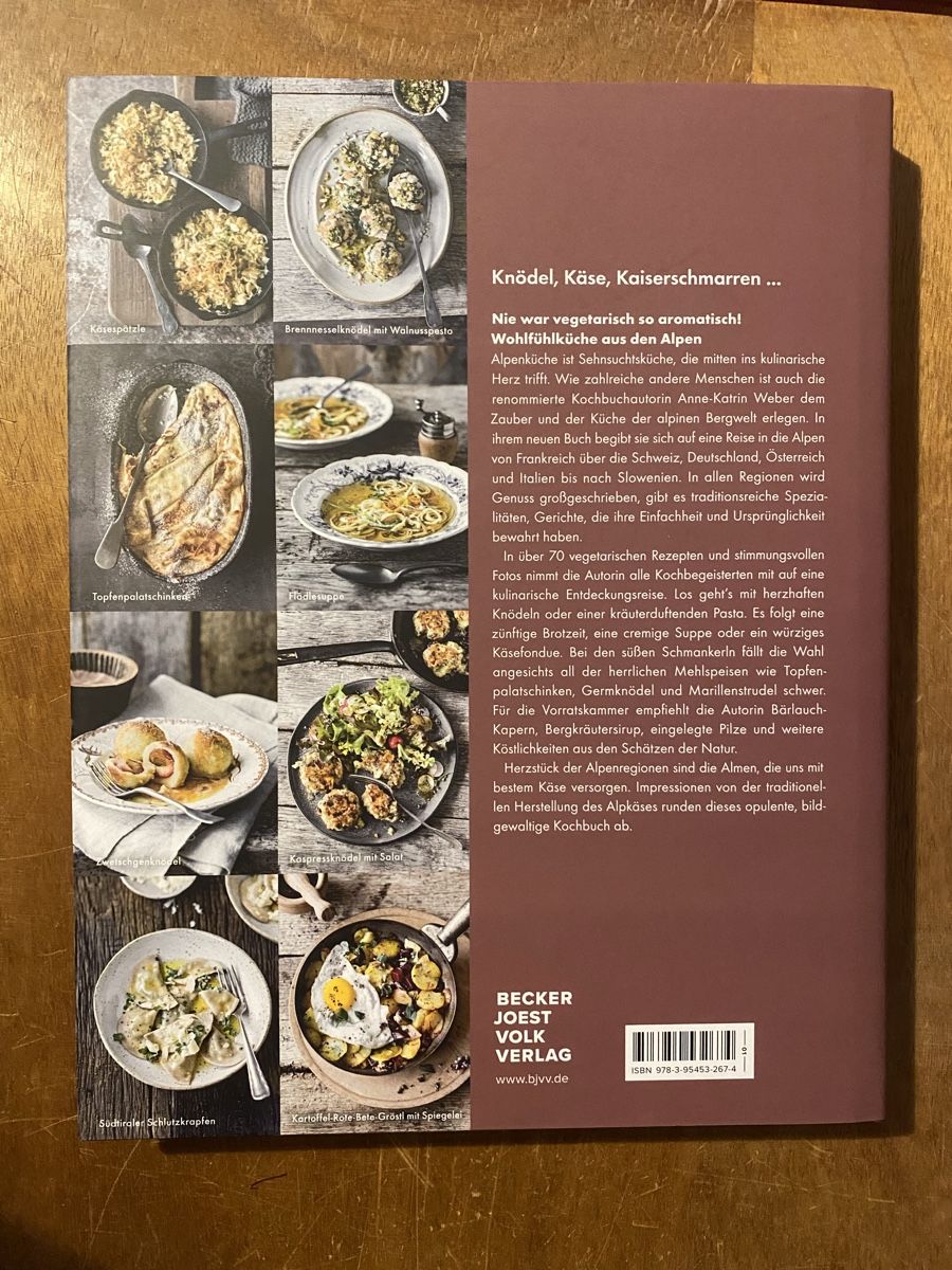 Bücher: Deftig Vegetarisch Alpenküche – Gebraucht aus Zürich von WWehrle 1