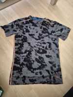 Sportshirt   Grau-Schwarz Grösse 164