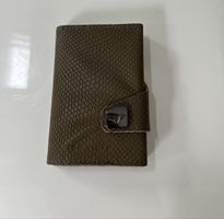 Minimalist Wallet TRU VIRTU, Aluminum & Leather