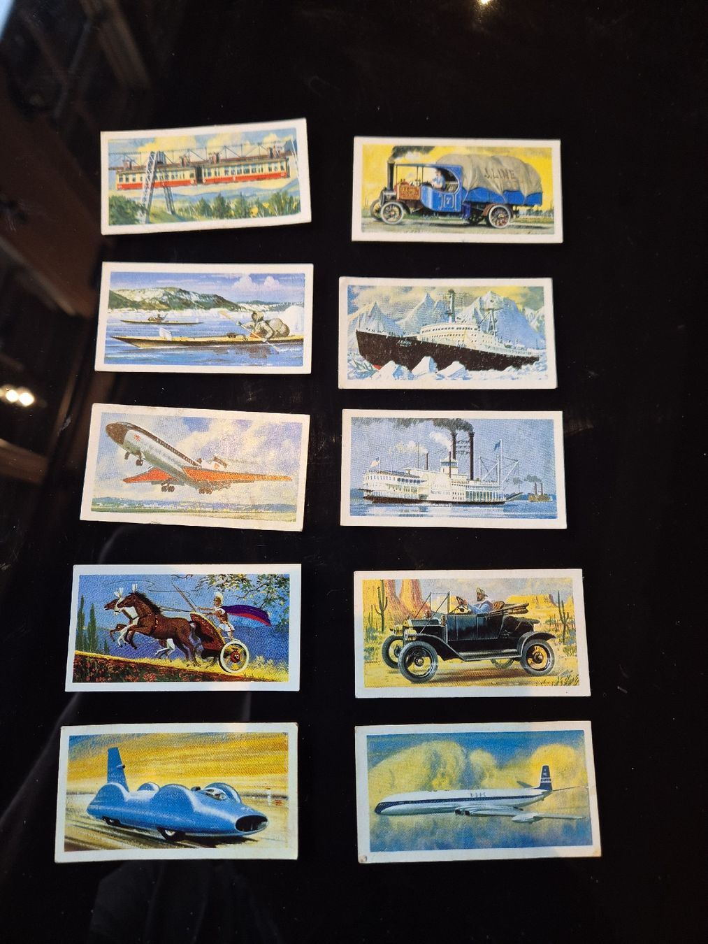 Sammelbilder & Trading cards: Zigarettenbilder Transport lot 6 – Gebraucht aus Hofstetten BE von hillhood