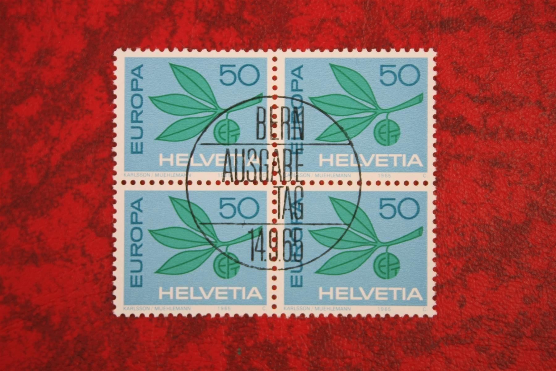 Tous les timbres: 1965: 435 4er-Block ET. mit Gummi – Neuf (Voir description) à Deitingen par Lglobi