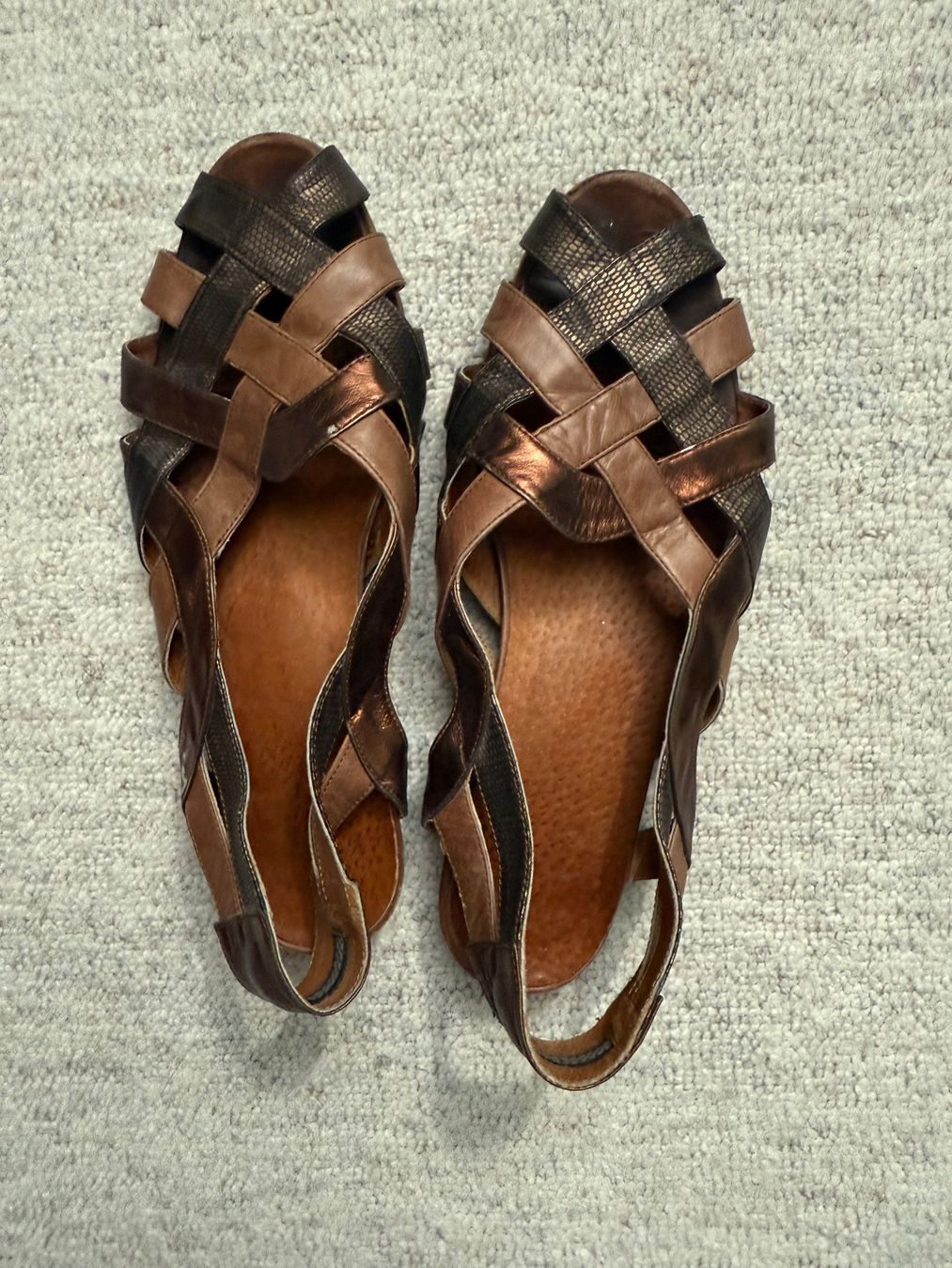 Scarpe da donna: Sandale italienne en cuir 37 IT – Usato da Echandens venduto da pepite30