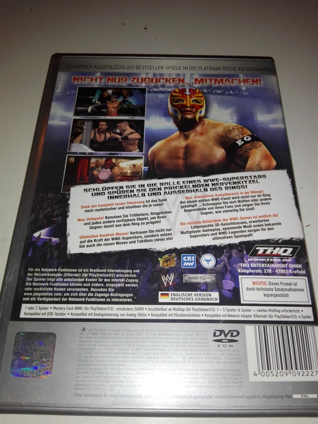 Sony Giochi: Smack Down VS Raw (2007)      -Deutsch- – Usato da St.Galllen venduto da elkaphone 4