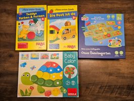 4er Spiele Set - ab 2 Jahre