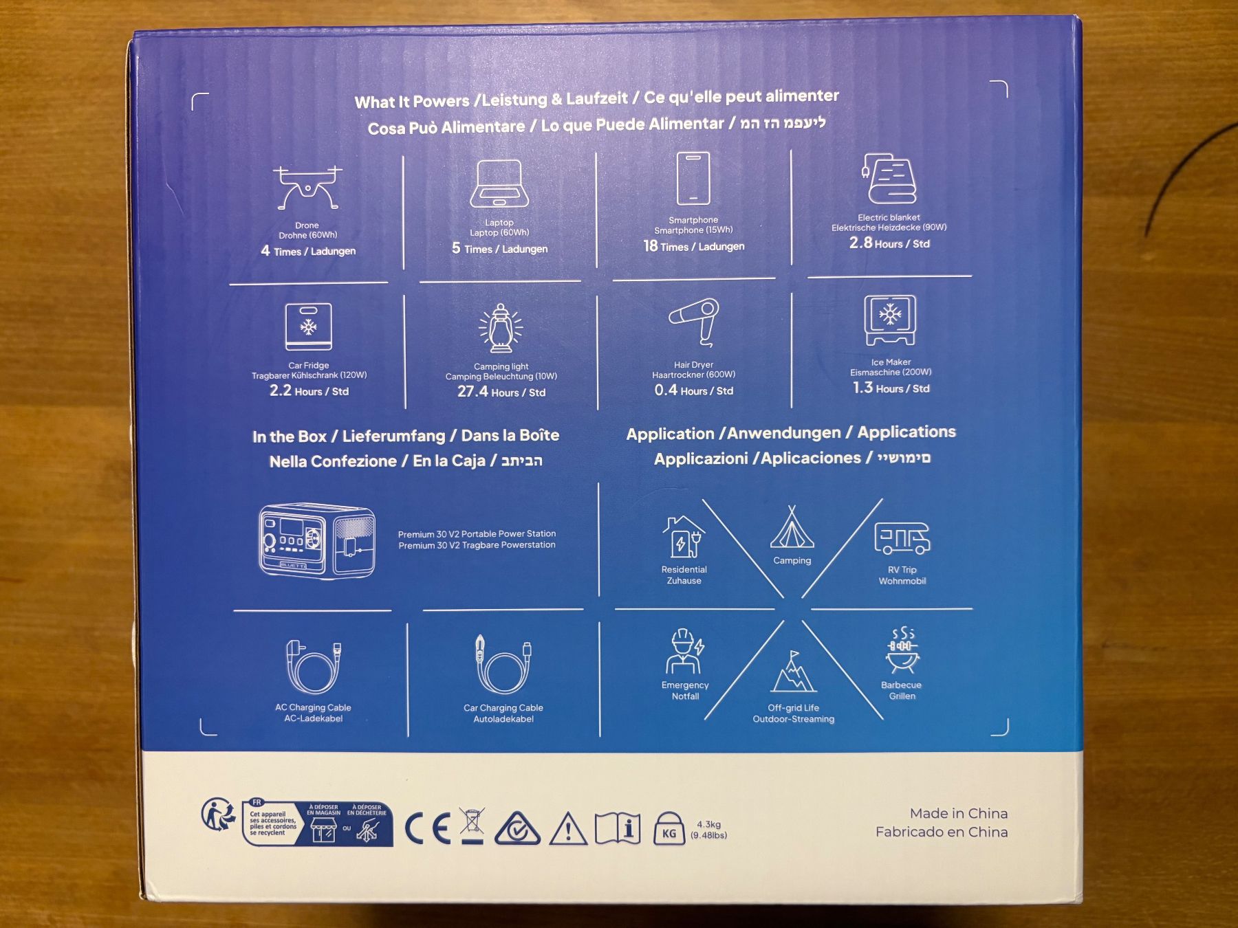 Bluetti Batterie: Bluetti Premium 30 V2 Power Station – Nuovo (secondo la descrizione) da Bern venduto da off_52yz 7